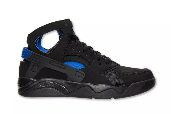 Nike Air Flight Huarache OG שווארצע / ליאָן בלו מעלדונג טאָג 53121_1