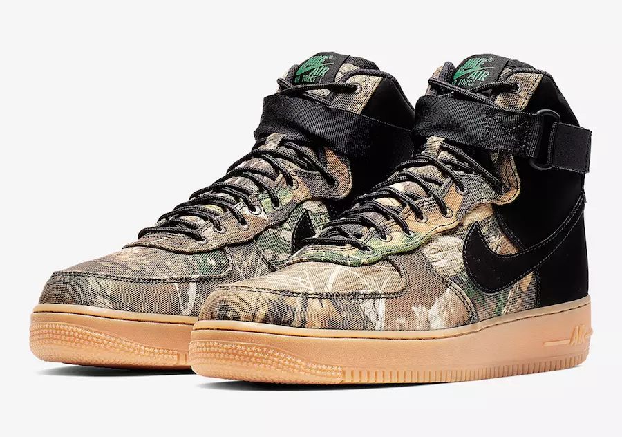 Nike Air Force 1 High Realtree AO2410-001 ဖြန့်ချိသည့်ရက်စွဲ