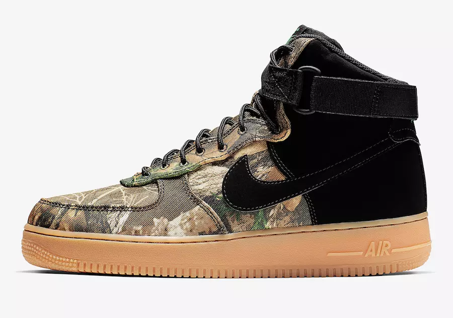 Nike Air Force 1 High Realtree AO2410-001 Data di rilascio