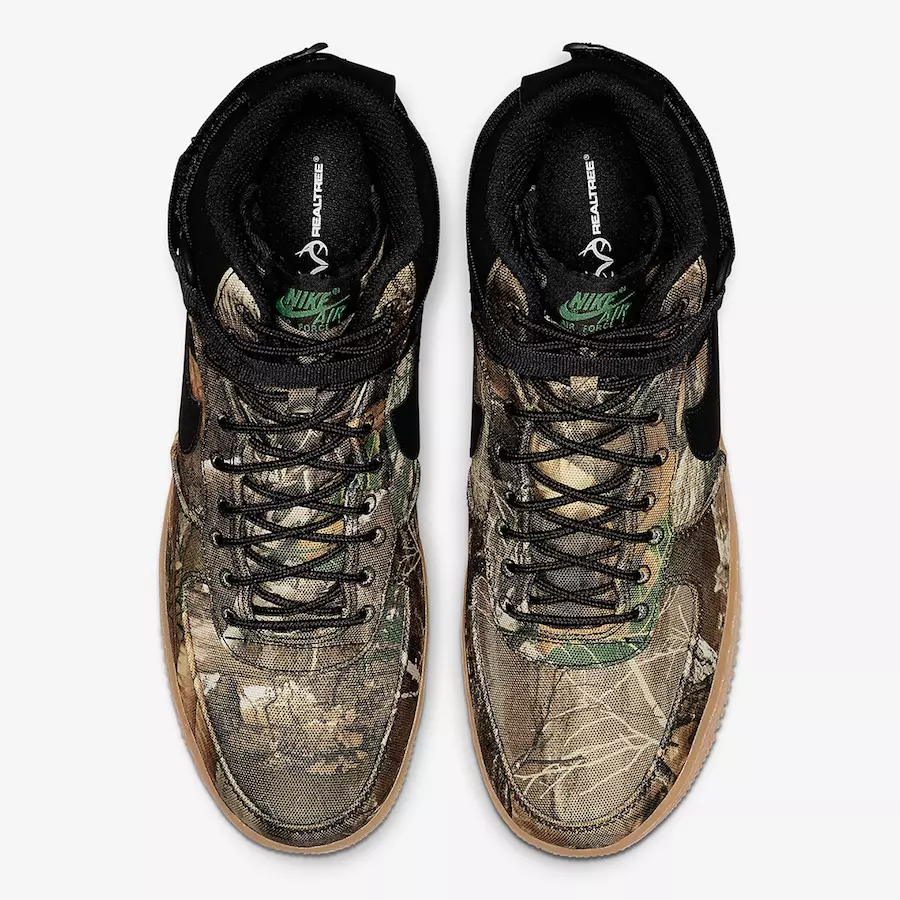 Nike Air Force 1 High Realtree AO2410-001 Tarikh Tayangan