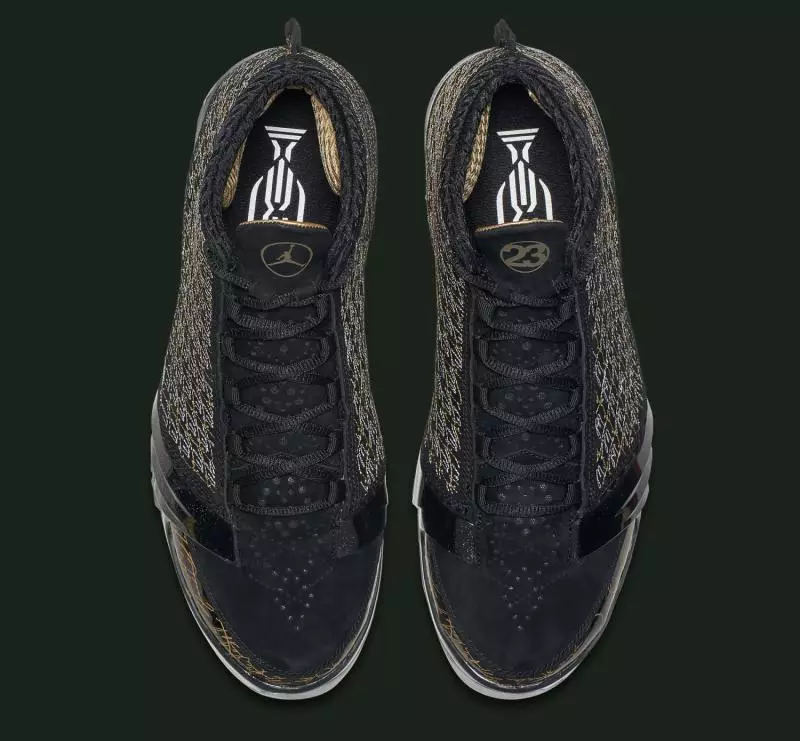 Data di uscita nella sala dei trofei di Air Jordan XX3 di colore nero