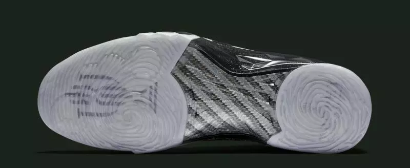 Data di uscita nella sala dei trofei di Air Jordan XX3 di colore nero