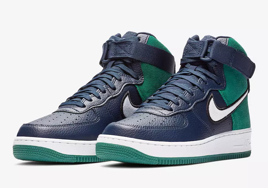 Nike Air Force 1 me lëshim të lartë në ngjyrat Seahawks