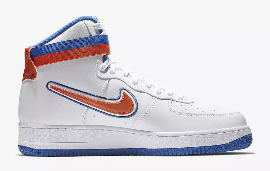 Nike Air Force 1 High Sport Knicks AV3938-100 תאריך שחרור