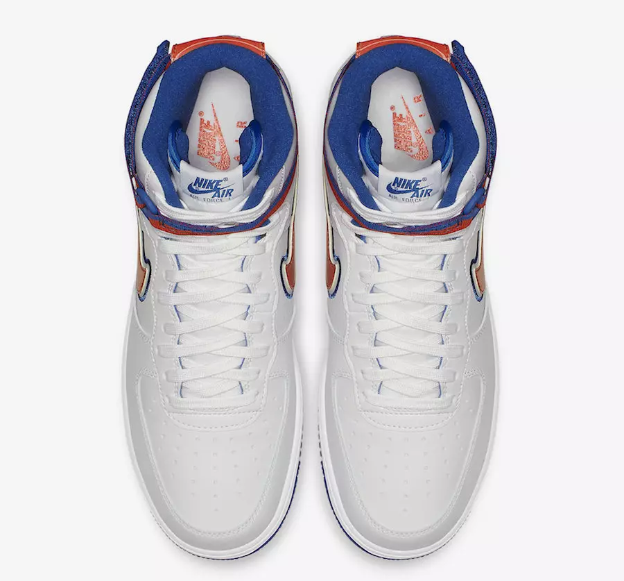 Nike Air Force 1 High Sport Knicks AV3938-100 تاريخ الإصدار