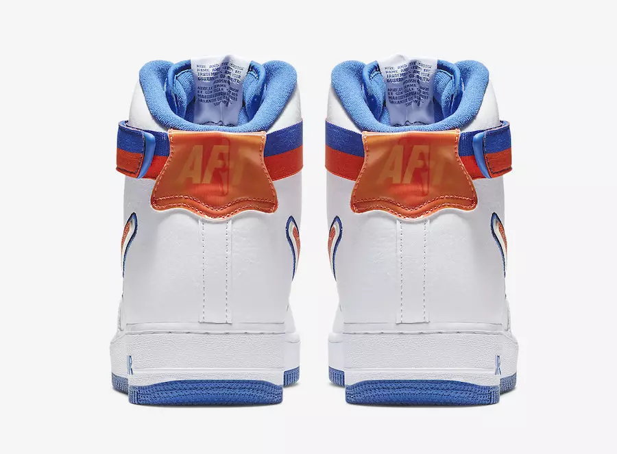 Nike Air Force 1 High Sport Knicks AV3938-100 julkaisupäivä