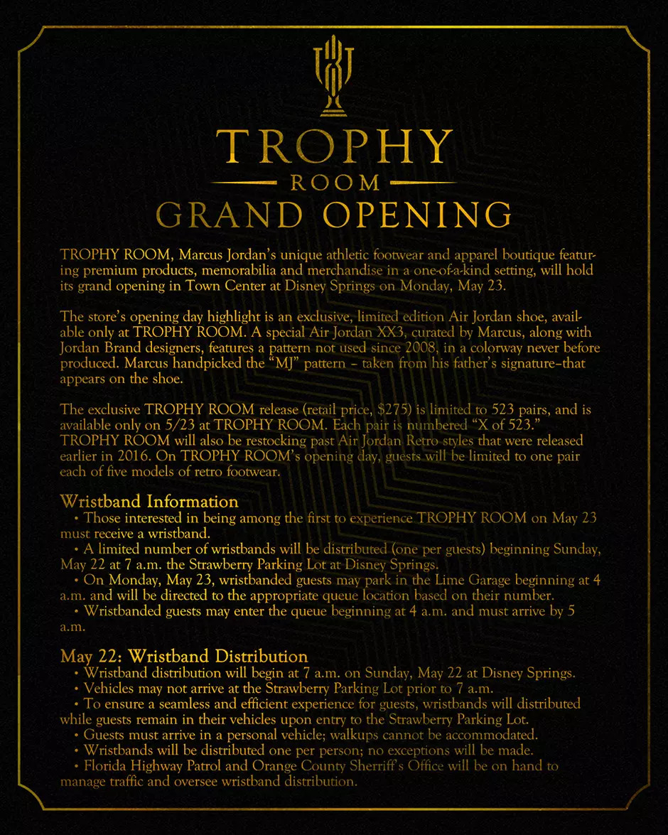 Marcus Jordan Air Jordan XX3 Trophy Room