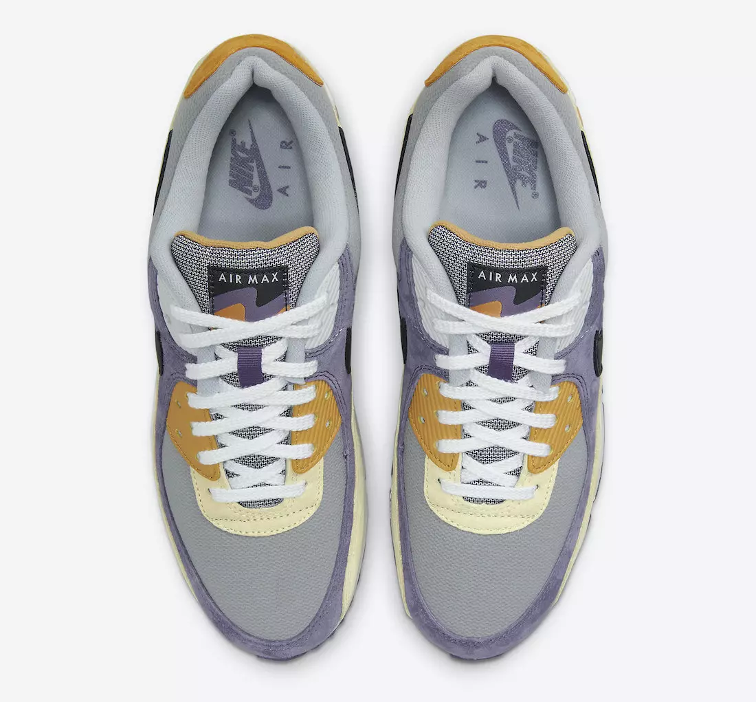 Nike Air Max 90 NRG Court Purple Lemon Drop DC6083-500 Julkaisupäivä