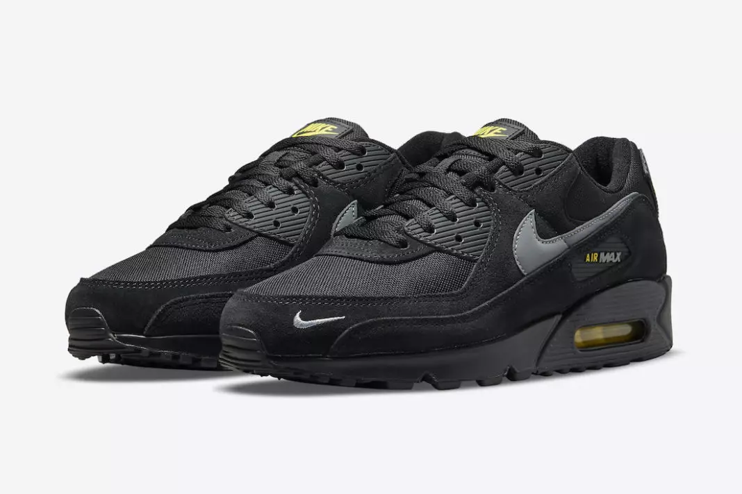 Nike Air Max 90 Black Yellow DO6706-001 Чыгарылган датасы