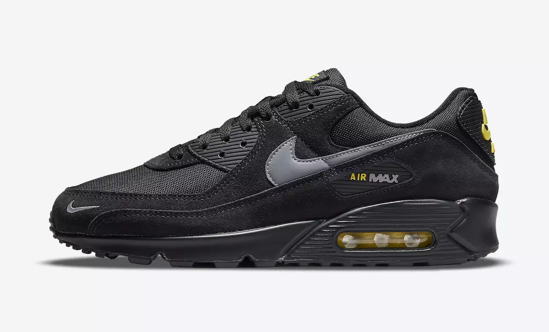 Nike Air Max 90 Black Yellow DO6706-001 ဖြန့်ချိသည့်ရက်စွဲ