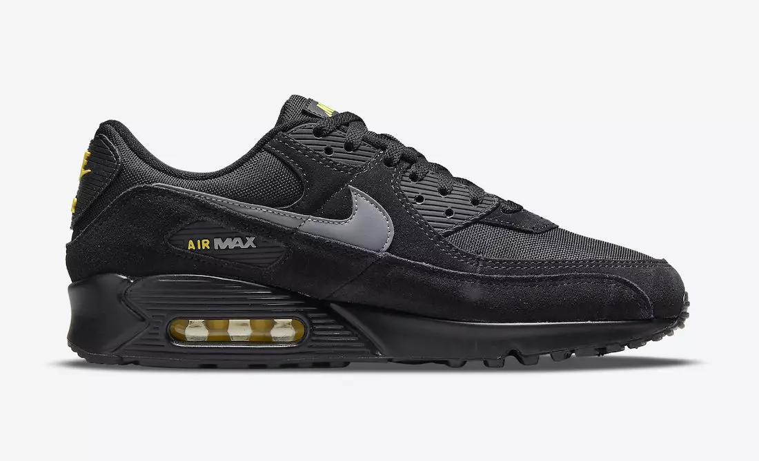 Nike Air Max 90 Black Yellow DO6706-001 Dátum vydania