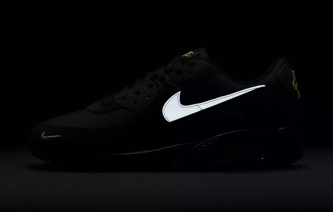 Nike Air Max 90 Black Yellow DO6706-001 Datum vydání