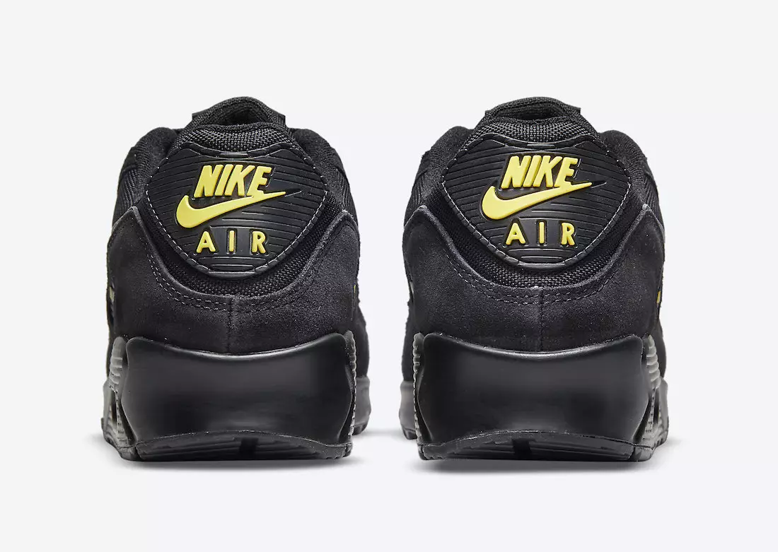 Nike Air Max 90 Black Yellow DO6706-001 Датум на издавање