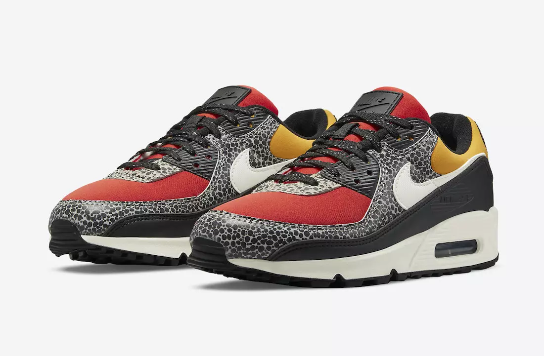 Nike Air Max 90 бо чопи Safari бармегардад