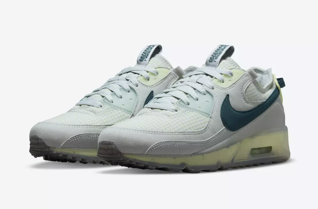 Nike Air Max 90 Terrascape Grey Haze Dark Teal Green Seafoam DH2973-002 Санаи озод