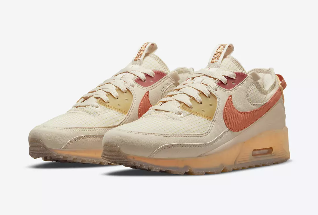 Oficjalne zdjęcia Nike Air Max 90 Terrascape „Fuel Orange”