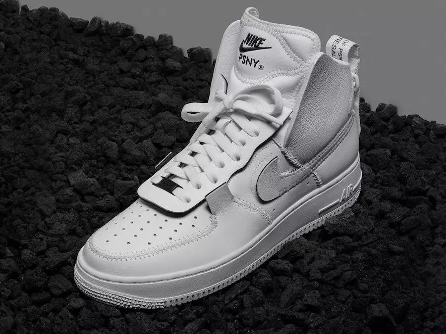 PSNY Nike Air Force 1 მაღალი თეთრი გამოშვების თარიღი