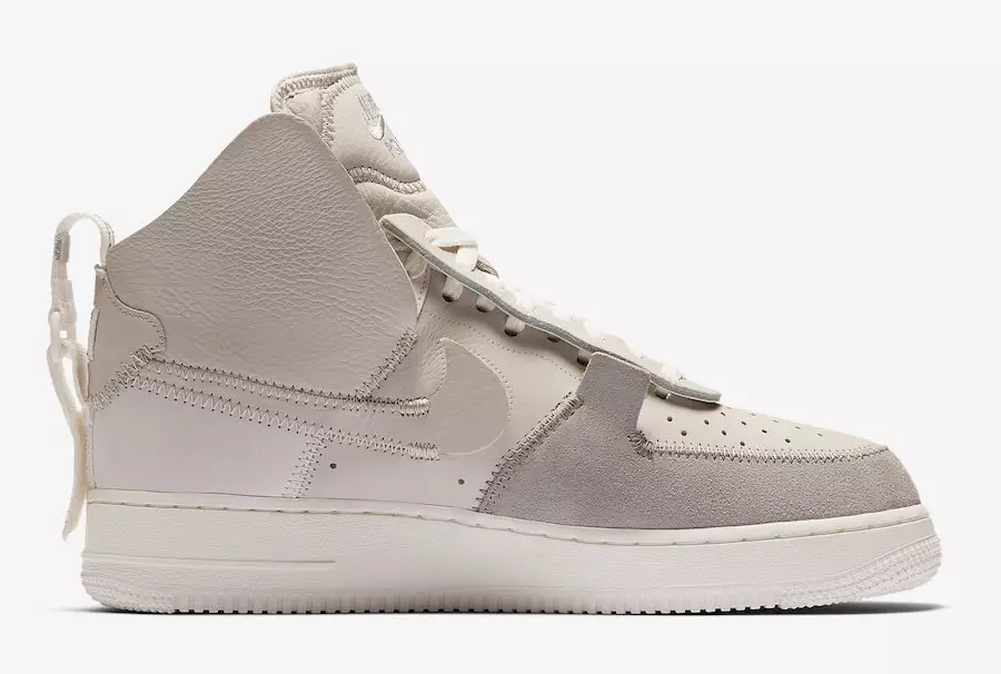 PSNY x Nike Air Force 1 High Wolf Grey Sail White AO9292-001 გამოშვების თარიღი