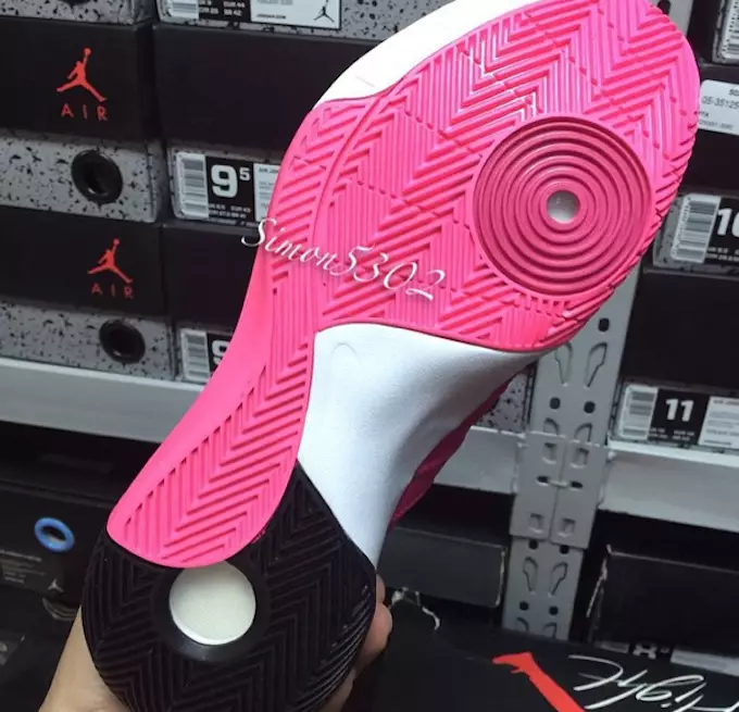 Nike Hyperdunk 2015 Rosa Concientización sobre el cáncer de mama