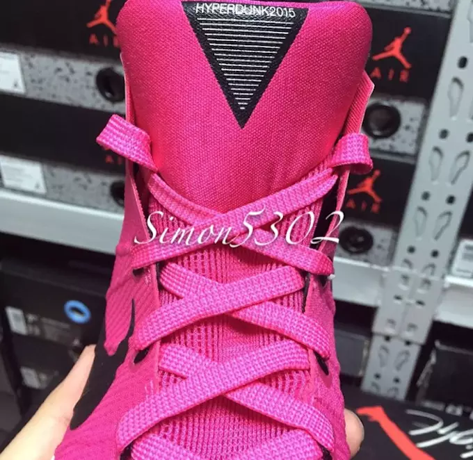 Nike Hyperdunk 2015 Think Pink Breast Cancer Awareness