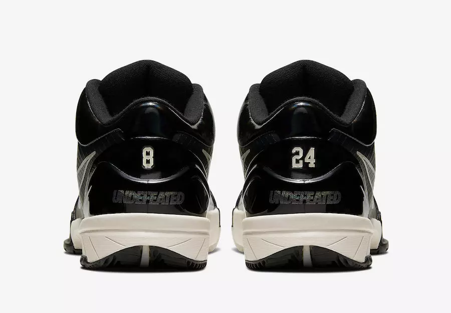 Neporaženi Nike Kobe 4 Protro Black Mamba CQ3869-001 Datum izlaska