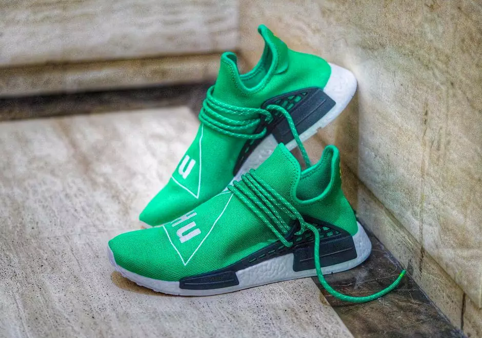 Pharrell adidas NMD HU Verde