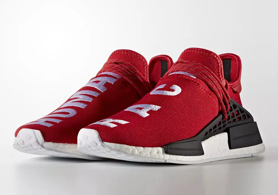 Raca Njerëzore Pharrell x adidas NMD do të dalë në të kuqe