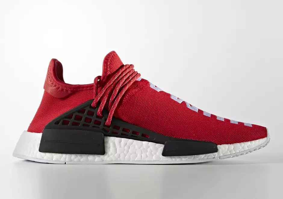 Pharrell adidas NMD 휴먼 레이스 레드