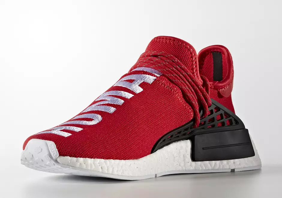 Pharrell adidas NMD 휴먼 레이스 레드