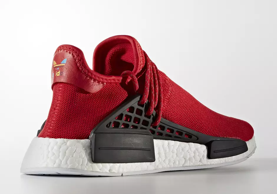 Pharrell adidas NMD 휴먼 레이스 레드