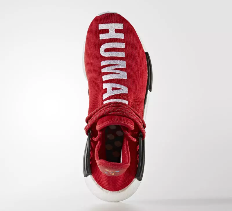 Pharrell adidas NMD 휴먼 레이스 레드