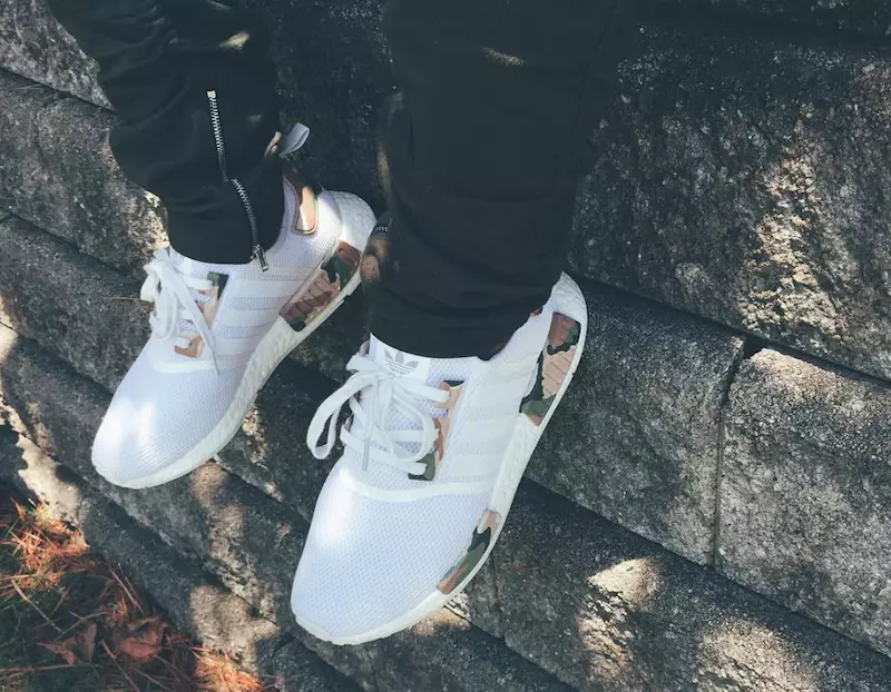 adidas NMD White Camo Custom