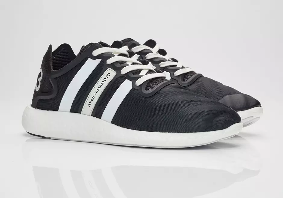 adidas Y-3 Yohji Run Boost თეთრი შავი