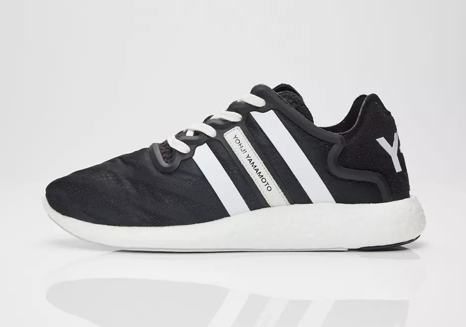 adidas Y-3 Yohji Run Boost Сафед Сиёҳ