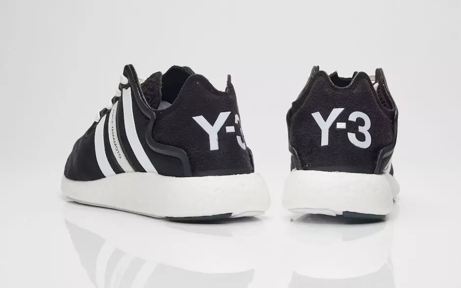 Adidas Y-3 Yohji Run Boost valkoinen musta