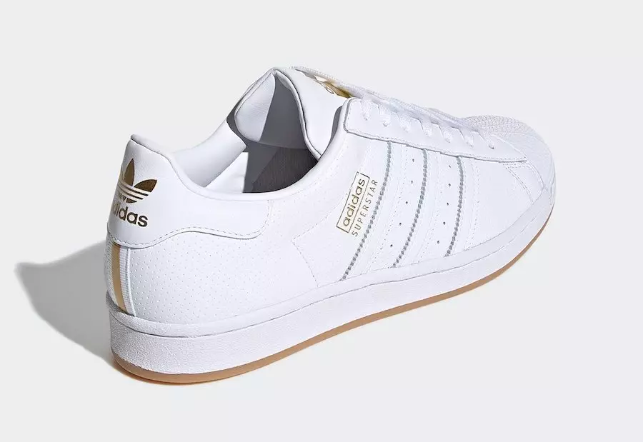 Adidas Superstar Guma Bán bréifneach FW9905 Dáta Eisiúna