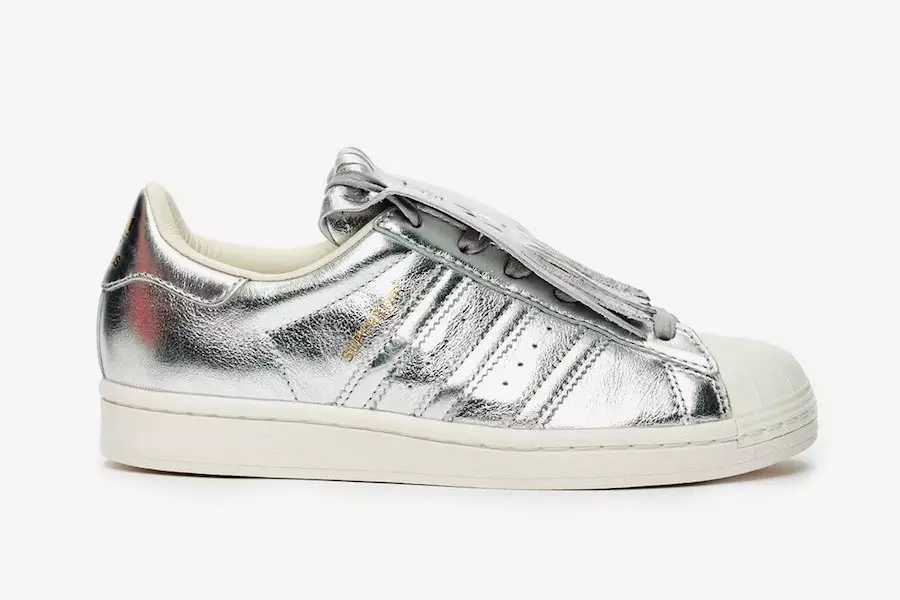 Tarehe ya Kutolewa ya adidas Superstar Fringe Silver FW8159