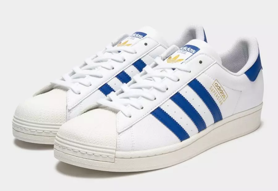 Adidas Superstar Perforated White Blue FX2724 Дата выпуска