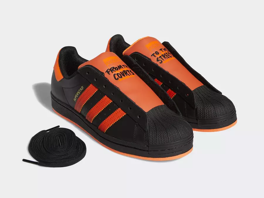 adidas Superstar Laceless Black Orange FV3021 Datum izlaska