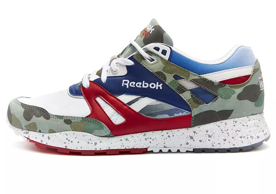 BAPE x mita sportbačiai x Reebok ventiliatorius