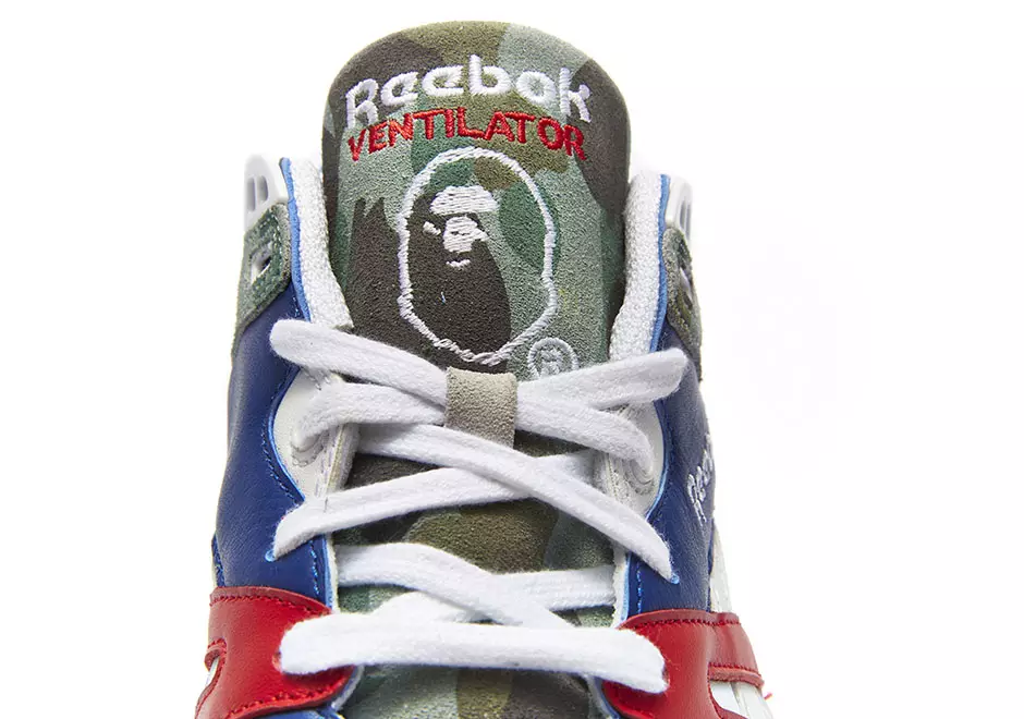 BAPE x mita սպորտային կոշիկներ x Reebok օդափոխիչ