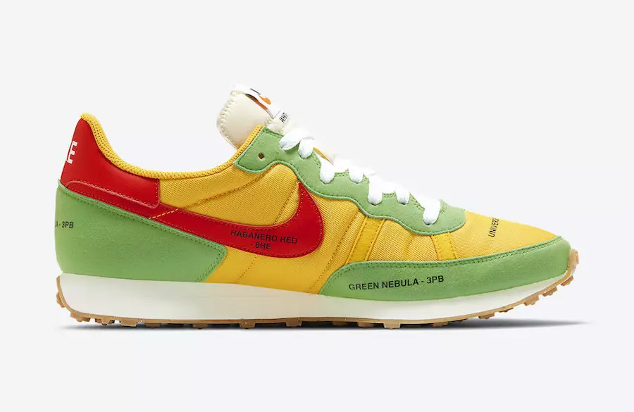 Nike Challenger OG University Gold Habanero Red Green Nebula CZ9072-763 Datum izlaska