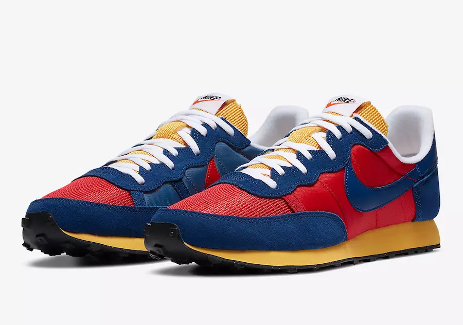 Nike Challenger OG University Red Coastal Blue Solar Flare CW7645-600 Чыгарылган күнү