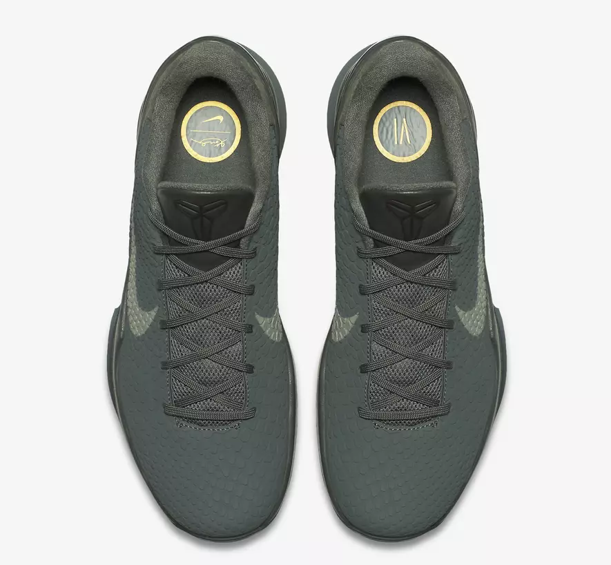 Nike Kobe 6 FTB Memudar ke Black Mamba