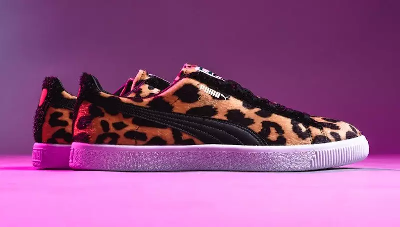 PUMA Clyde si adatta alla zebra del ghepardo