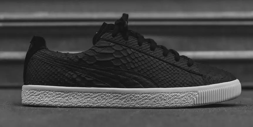 PUMA Clyde Seleziona serpente nero