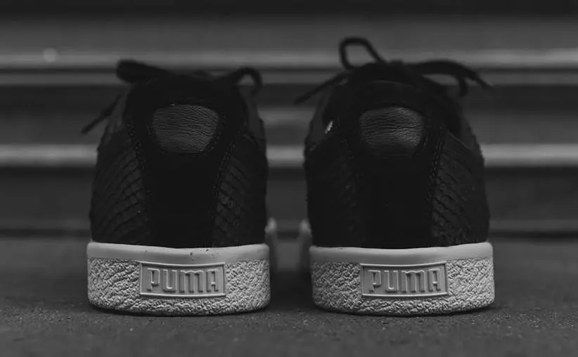 PUMA Clyde აირჩიეთ შავი გველი