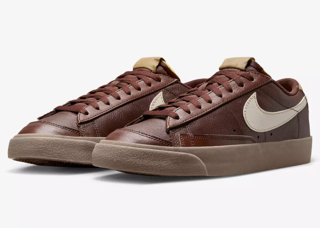 Swoosh DQ7670-200 ဖြန့်ချိသည့်ရက်စွဲဖြင့် Nike Blazer Low စစ်ဆေးသည်