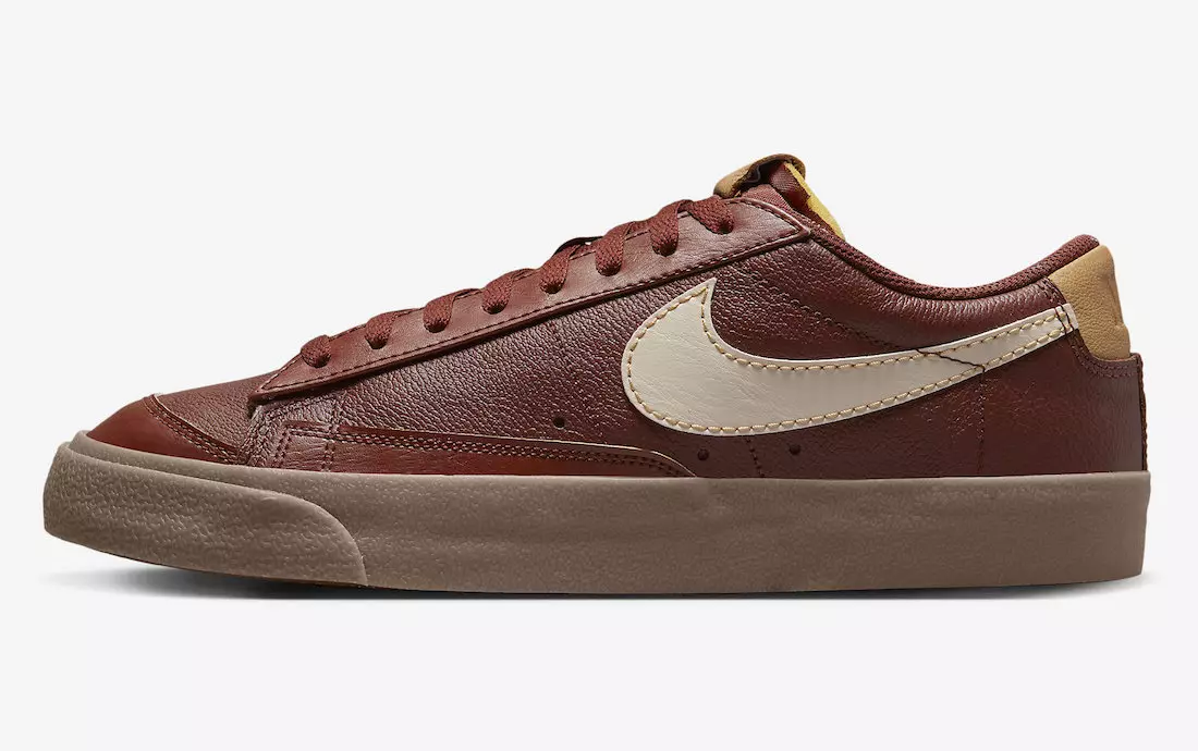 Nike Blazer Low прегледано од Swoosh DQ7670-200 Датум на издавање