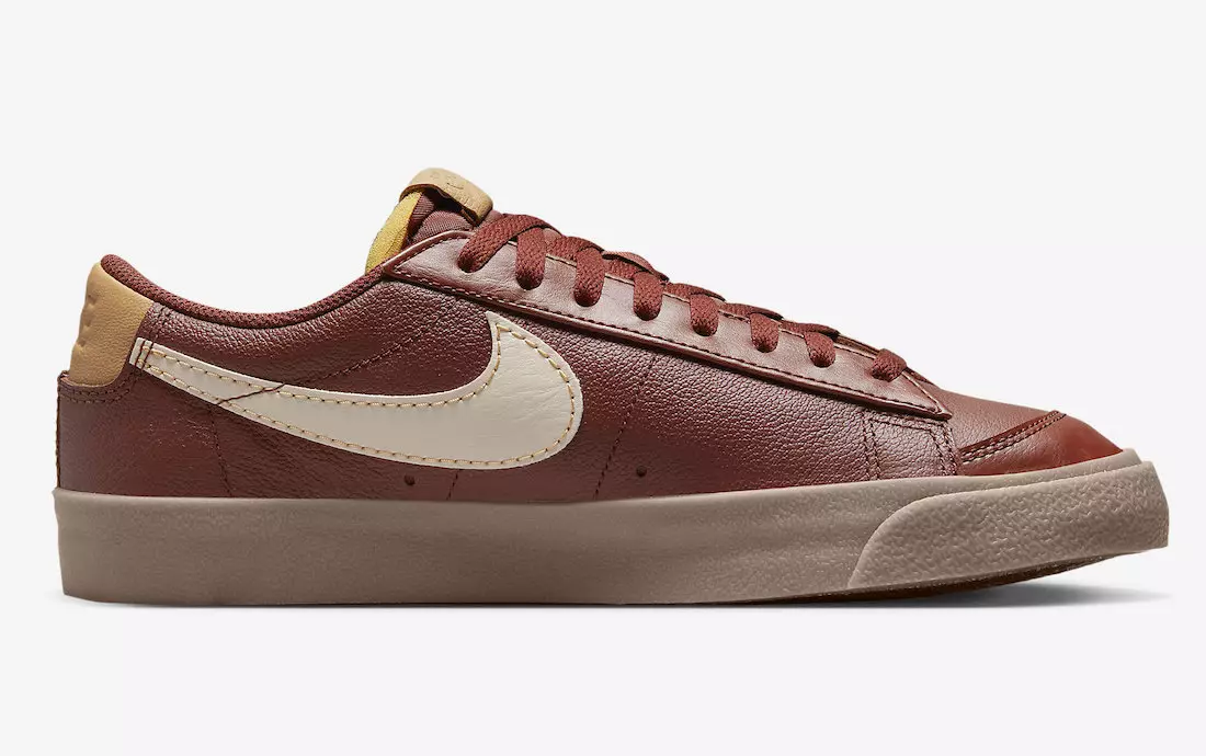 Nike Blazer Low-ийг Swoosh DQ7670-200-ээр шалгасан худалдаанд гарсан огноо